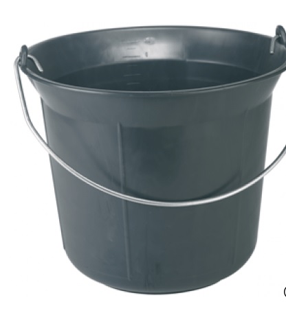 Seau en Caoutchouc 12 L
