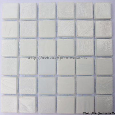 Emaux Venitiens Sicis  White, à la plaquette