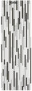 Faïence Osaka, 25 x 75 cm, Vendu au m², 1 Bte = 1.50 m² 