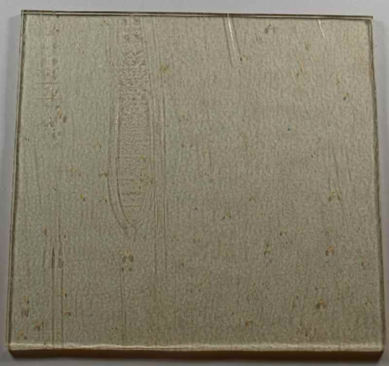 Verre Murano Rosso Tr 10 x 10 cm