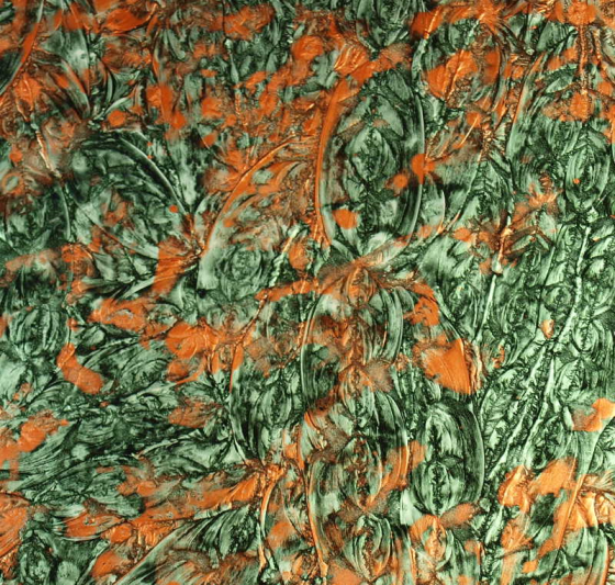 Van Gogh  vert , cuivre - 20 x 20 cm n°31