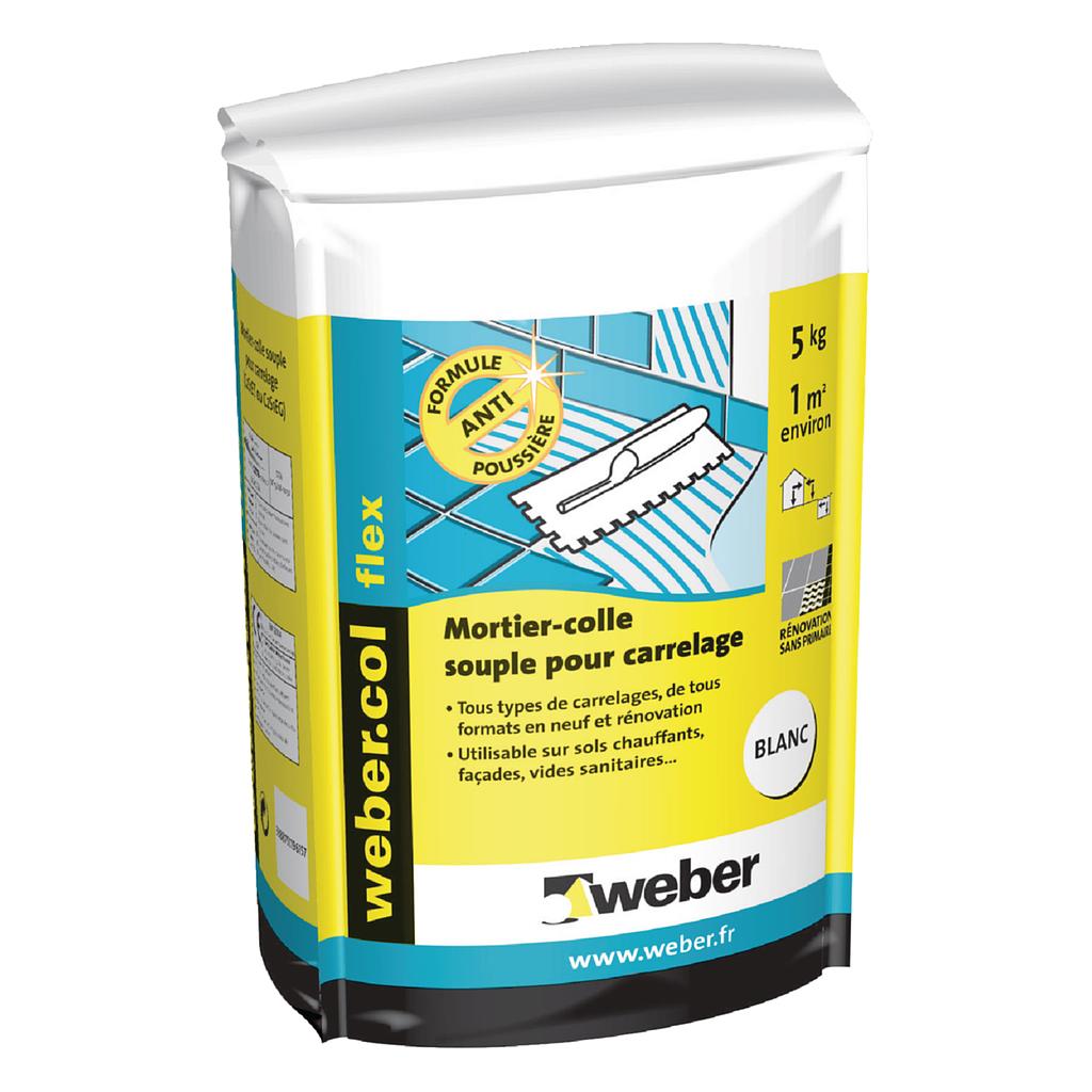 Weber Colle Flex Blanc 5 kg