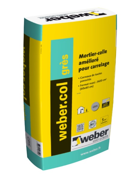 Weber Col Grès 25 kg - Gris