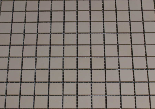 Gres Cerame 2 x 2 cm  Blanc en plaque