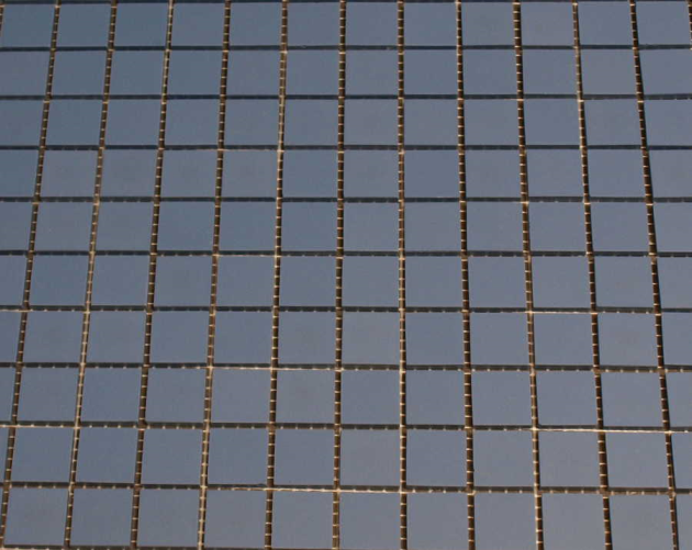 Grès Cérame 2 x 2 cm Bleu Foncé en plaque