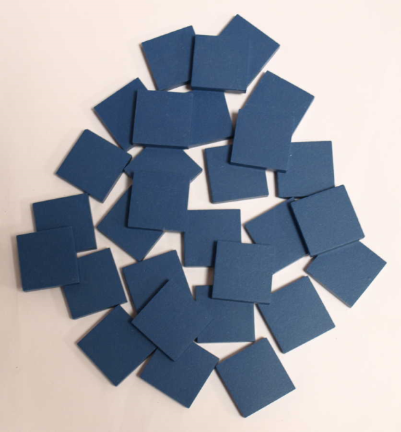 Grès Cérame 2 x 2 cm Bleu Nuit, par 100g