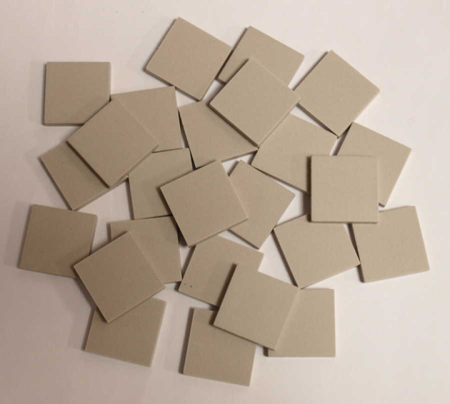 Grès Cérame 2 x 2 cm Gris Perle, par 100g