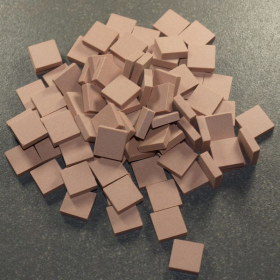 Grès Cérame Vieux Rose - 1.2 x 1.2 cm 