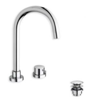 Triverde - Mitigeur Lavabo 2 Trous - TV 22451