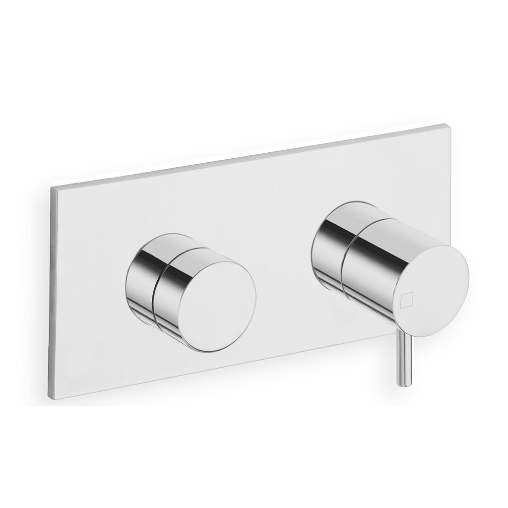 Triverde - Mitigeur Douche / Bain Douche - 3 Sorties - TV 61151