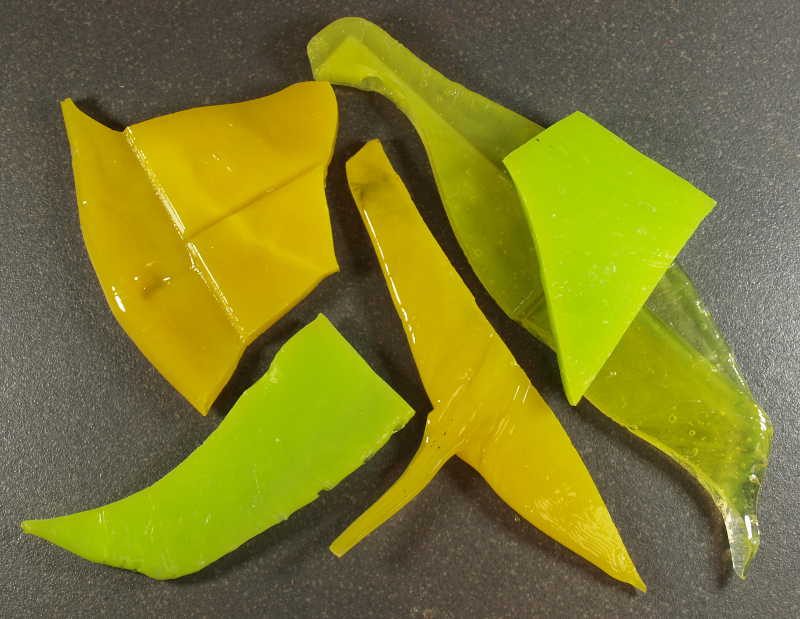 Chutes Albertini - Jaune Vert Anis, vendu par 100g