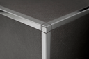 ZQBN / Angles pour profilé - ProAngle Q - Alu Brillant Poli - 