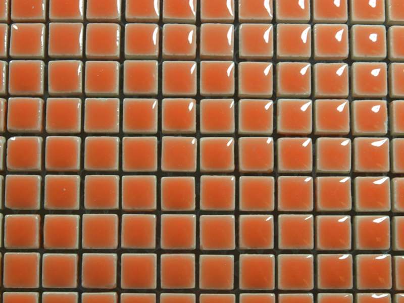 Micro Emaillée 9 x 9 mm n°39 Orange Tango, par 100g