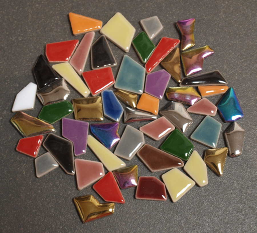 [FM99B] Céramique Colorée Mix Formes, par 100g