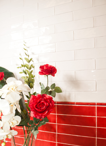 Faïence Alaska, 7.5 x 30 cm, Vendu au m², 1 Bte = 1 m²