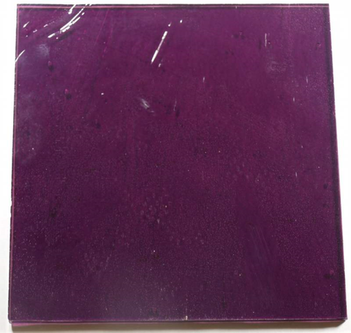 Verre Murano Amestista 20 x 20 cm