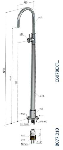 Corps Encastré - B077.010