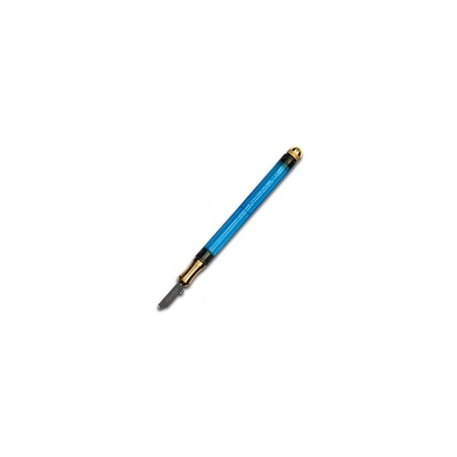 [BO3001.1] Coupe Verre Bohle à Réservoir Bleu Transparent n°2 (Tête Fine)