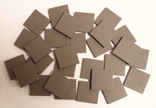 Grès Cérame 5 x 5 cm - Anthracite, Par 100g