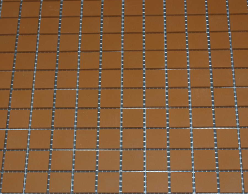 Grès Cérame 5 x 5 cm - Havane, à la plaque