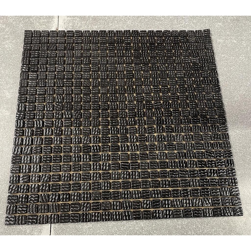 [12109] Micro Bisazza 1,2 x 1,2 cm - Noir 12109, Par 100g