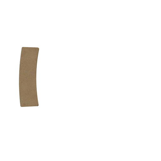 [058I] Lettre «I» Majuscule Arrondie 8 cm