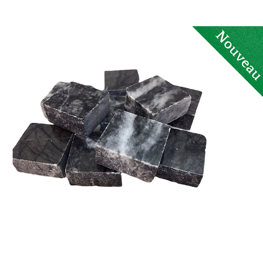 [GRIGIO CARNIA] Marbre - Grigio Carnia - 2 x 2 cm ,Par 100g.