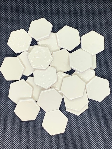 Hexagone 2,5 x 2,5 cm Pierre Par 100g