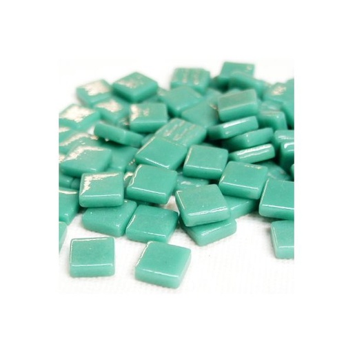 [VGAAS015] Pate de Verre 1.2 x 1.2 cm - Vert D'eau Unis, Par 100 g