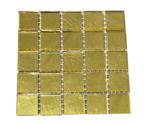 [DR.0709 ORO GIALLO LISCIO] Or Jaune Lisse - 2 x 2 cm, à la plaque