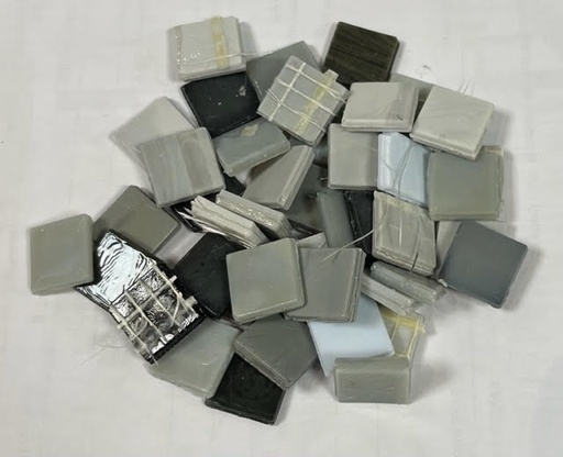 Mix Emaux Vénitiens Sicis Gris, Par 100 g