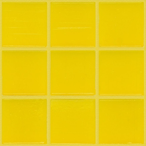 [202] Pate de Verre Unilis 2 x 2 cm - 202 Jaune D'or, Par 100 g