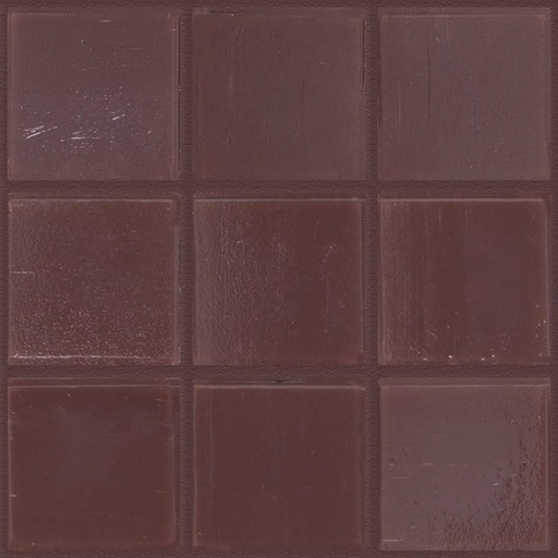 [209] Pate de Verre Unilis 2 x 2 cm - 209 Marron, Par 100 g