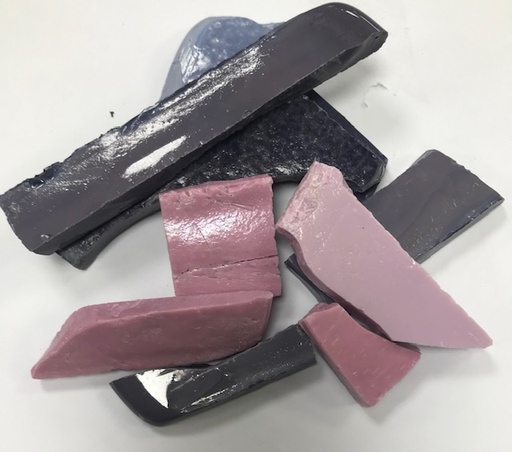  Morceaux de Dalles de Smalt Orsoni Rose, Violet , par 500g