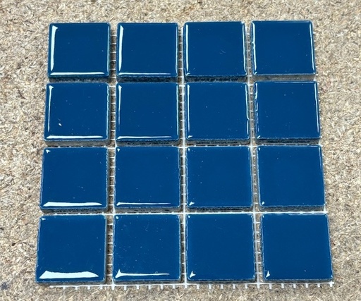 Grès Émaillé Pétrolio - 2.4 x 2.4 cm, Par 100 g