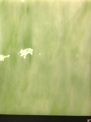 [T091-1520] Plaque de Verre 15 x 20 cm, Jade