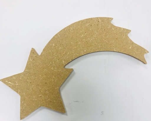 [1614] Etoile filante 19 X 9 cm