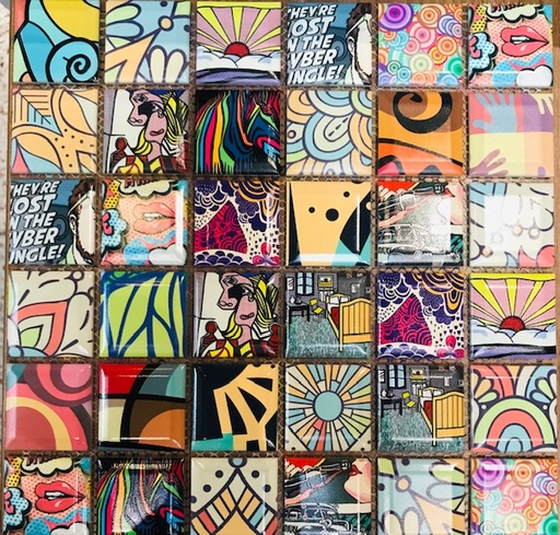 [CG POP] CG POP , 4.5 X 4.5 cm , par 100 g .