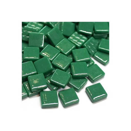 [055] Pâte de Verre 0.8 X 0.8 cm - Vert Feuillage Unis, Par 100 g .