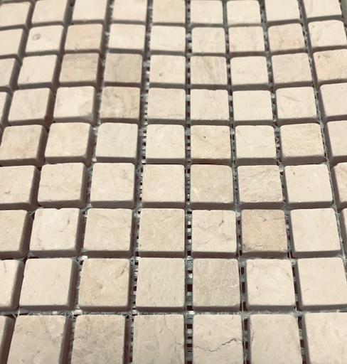 [210089] Marbre - Pietra Crema - 1.5 x 1.5 cm , par 100 g.