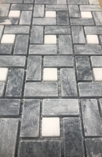 [210341] Marbre - Nest Grigio - 3.2 x 1.5 cm / 1.5 x 1.5 cm, par 100 g .