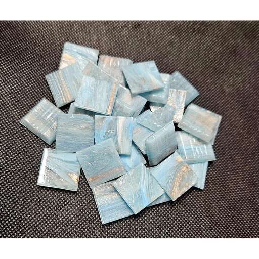 [gm 20.23] Pâte de verre Gemme   bleu clair, vendu par 100g