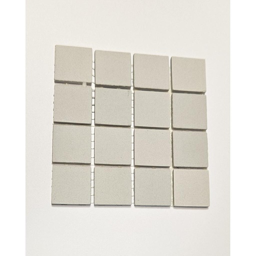 [0343] Grès Cérame 2,3 x 2,3 cm - 0343 Santorini Beige, Par 100 gr