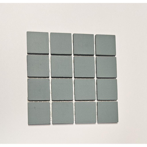 [0349] Grès Cérame 2,3 x 2,3 cm - 0349 Verde Gema, Par 100 gr 