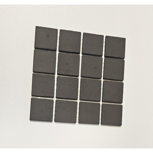 [0138] Grès Cérame 2,3 x 2,3 cm - 0138 Brown, Par 100 gr 