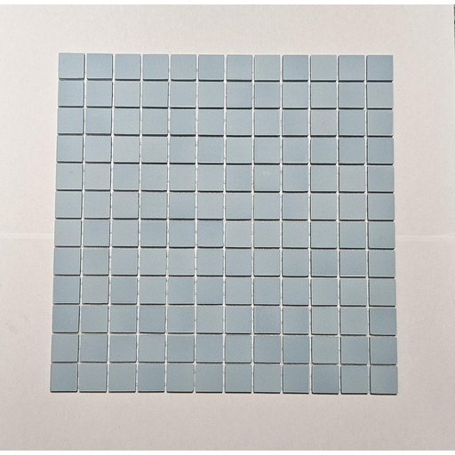 [0214] Grès Cérame 2,3 x 2,3 cm - 0214 Turquoise, à la plaque 