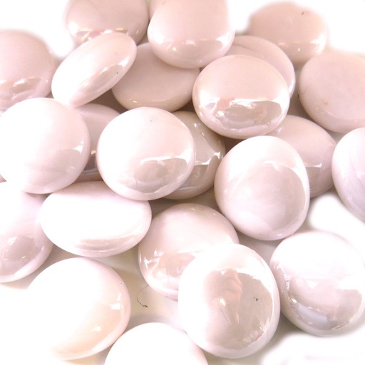 [4486] Nuggets Rose pastel opaque , par 100 g