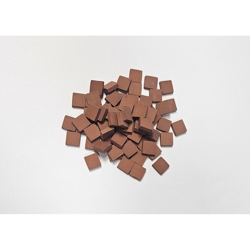 Grès cérame Villeroy Rouge 1.2 x 1.2 cm, vendu par 100g