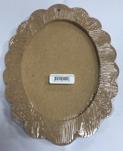[4290] Cadre oval corolle petit - 11 x 16 cm . 