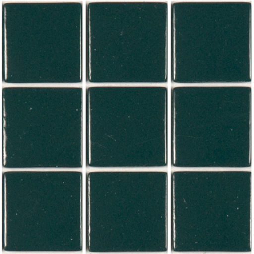 [313B] Pâte de verre 313 (Vert très foncé) 2,3 x 2,3 cm, par 100g